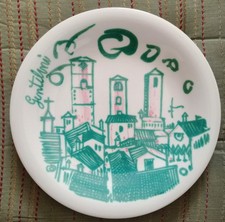 Piatto da parete in ceramica - Fiera del tartufo di Alba - Ved. Besio & figlio