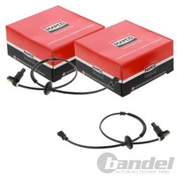 2X Mapco ABS-SENSOR Raddrehzahl Hinten Passend FüR CitroËN Xantia Links+Rechts |