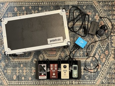 Pedaltrain Nano Loaded Pedalboard And Case - MXR EHX Strymon