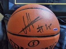 Timofey Mosgov signed basketball, Upper Deck coa nba 