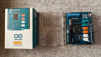 Arduino Motor Shield, nur 1 Std. in Betrieb, in OVP