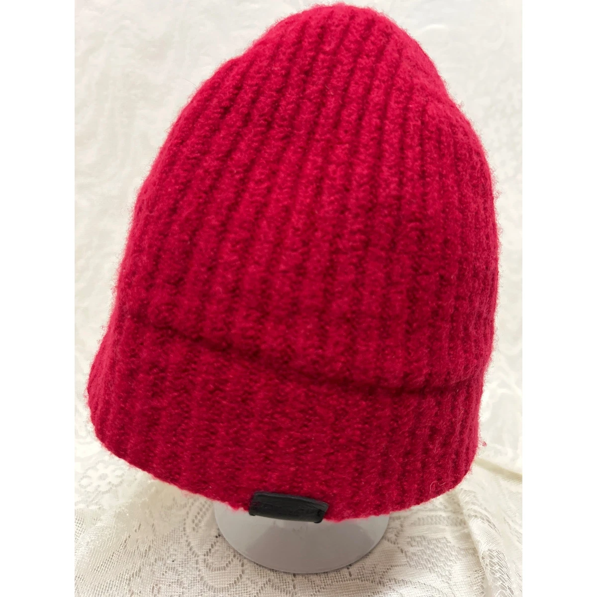 Coach Red Wool Ribbed Beanie Hat COACH EMBOSSED C - Beanie - red - Zalando main image 2