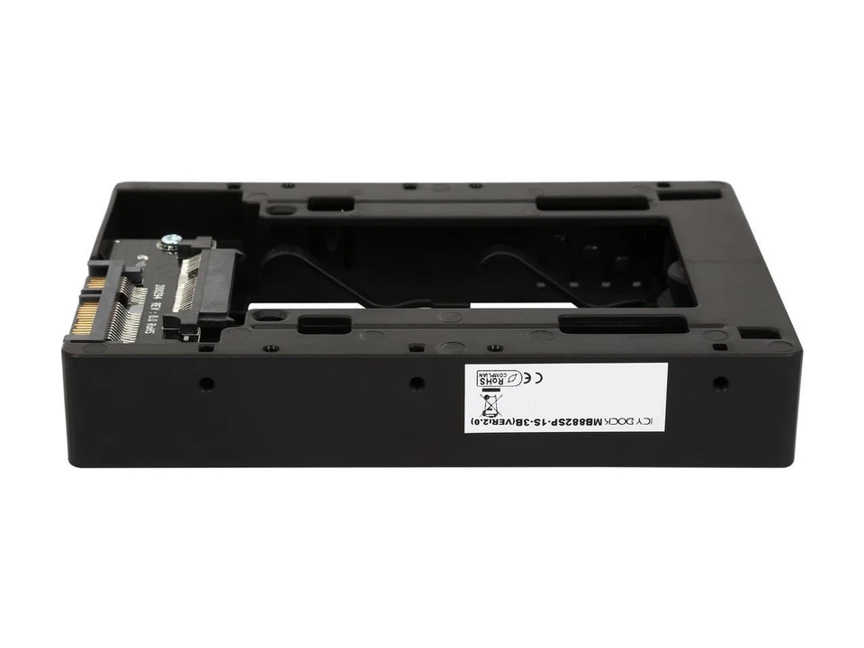 ICY DOCK MB882SP-1S-3B EZConvert Lite Light Weight Open Air 2.5" to 3.5" SATA - Image 3 of 4