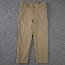 Ann Taylor LOFT Pants Womens 0P Beige The Riviera Slim Stretch Trousers Office
