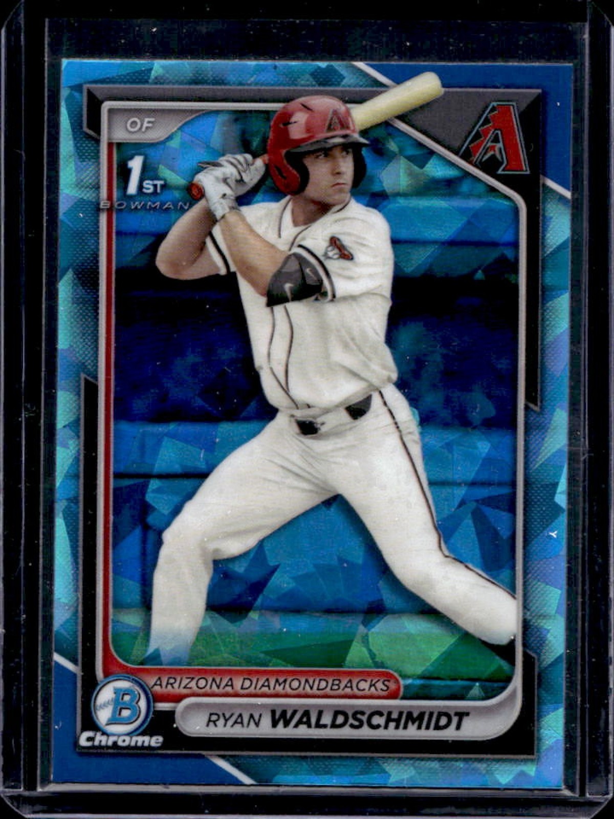 2024 Bowman Draft Sapphire Ryan Waldschmidt Chrome 1st #BDC-18 Diamondbacks