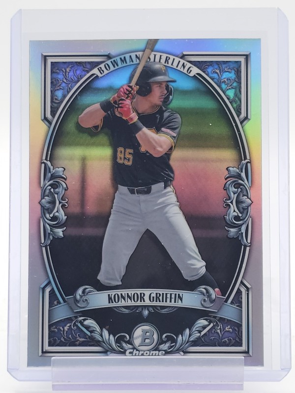 KONNOR GRIFFIN 2026 BOWMAN STERLING CHROME #BST-7 PIRATES A Q2045