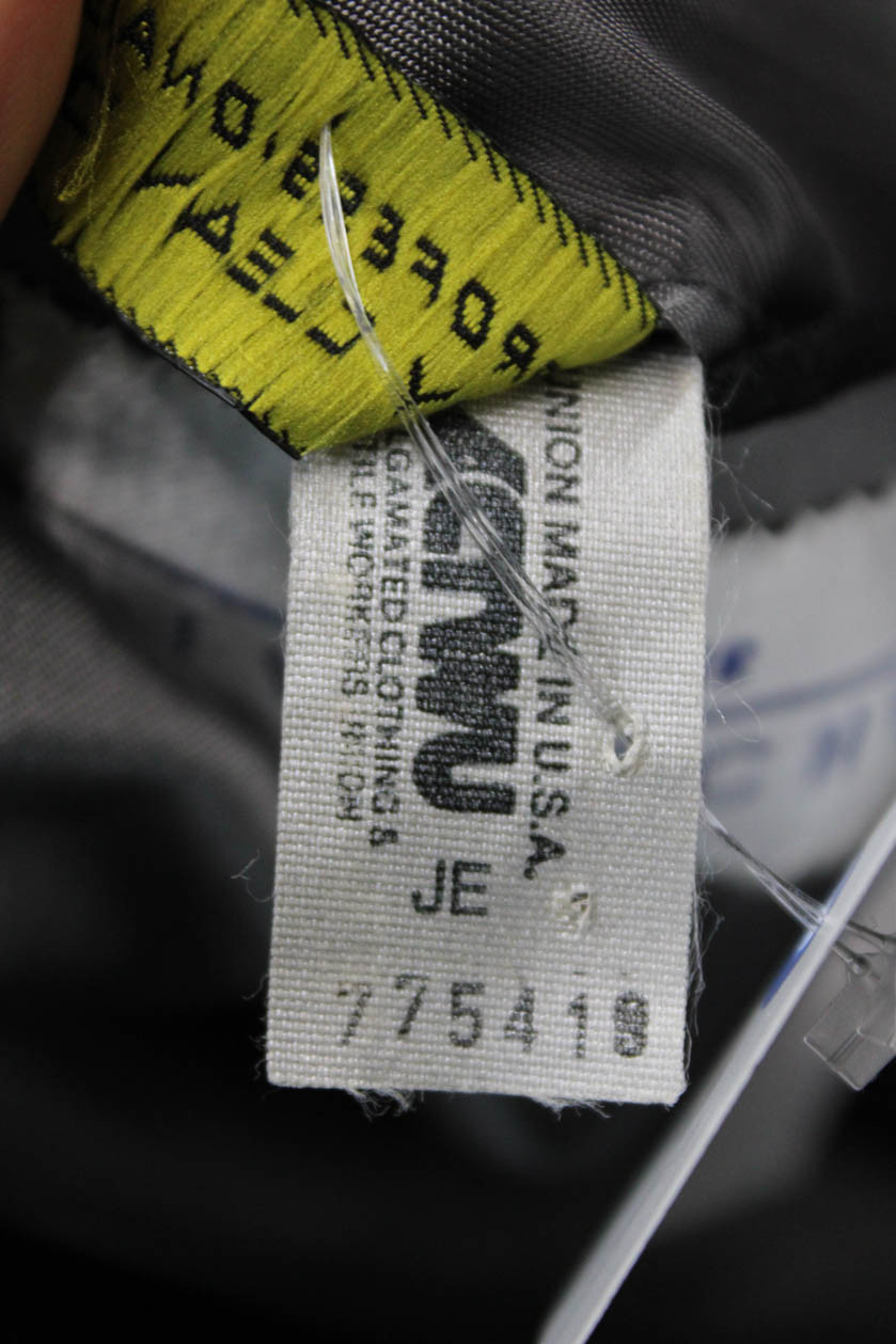 Givenchy Mens Pinstriped Three Button Blazer Jack… - image 9