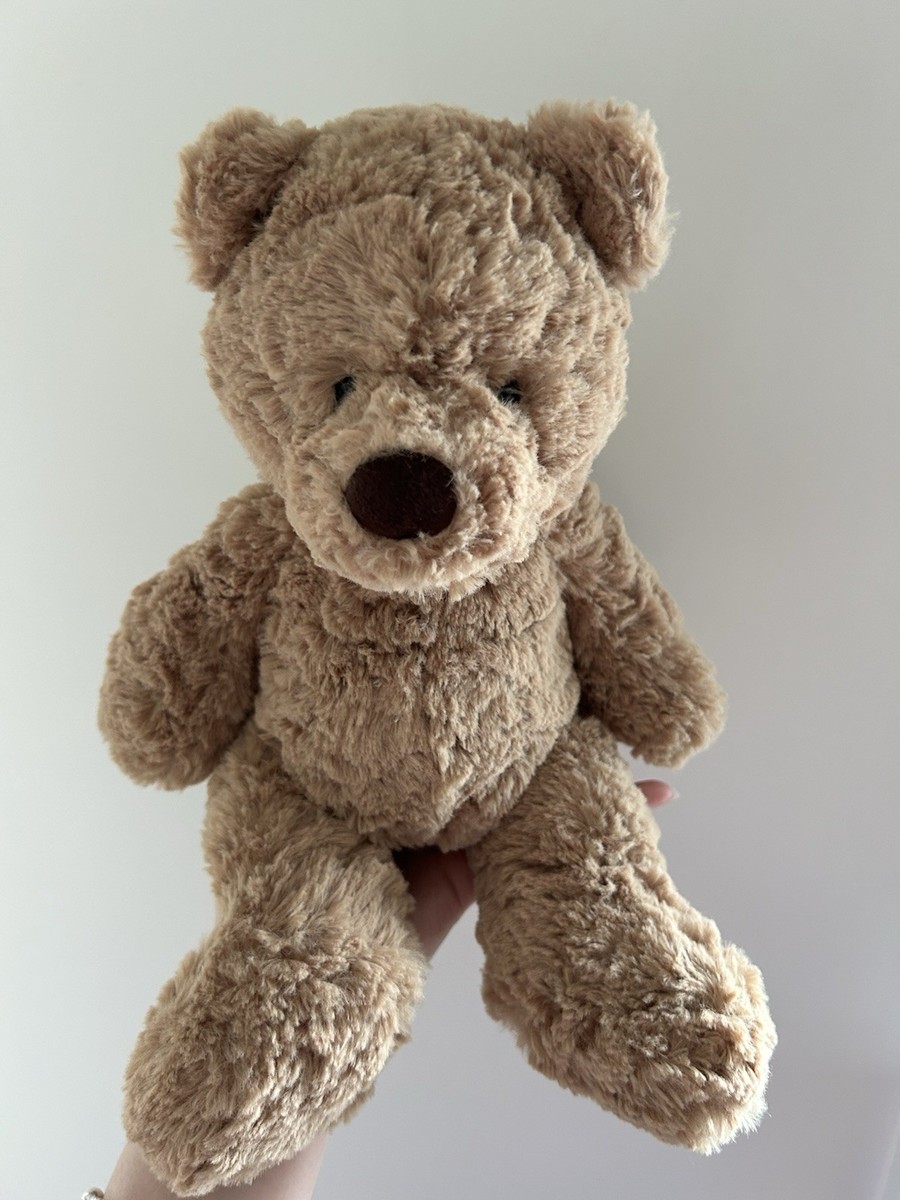 Jellycat Teddy Bear Bumbly Bear Brown Medium Plush Stuffed Animal