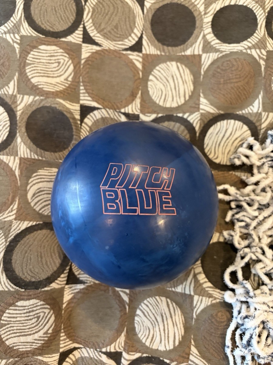 15lb Storm PITCH BLUE Bowling Ball Used Second Drill | eBay