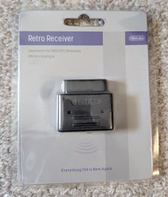 8Bitdo SNES Adapter (Bluetooth) Retro Receiver Super NES SFC (Brand New)