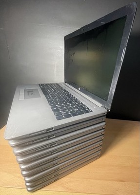 9x HP 255 G7 AMD Laptops 8GB RAM PARTIAL TESTED Boots BIOS No SSD/Charger