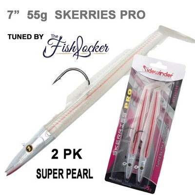 Esca Sidewinder Skerries Esche Artificiali Sidewinder Skerries Pro Sandeels - Per Pesca A Mare Da Riva O Barca (pesce Serra, Merlano, Ecc.) Esca - Foto 8