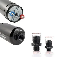  External Fuel Pump EFI 380LH 1000HP High Flow 12V 145psi Universal Solid 