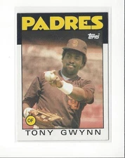 Tony Gwynn cards (1986-2023) Padres - You Choose