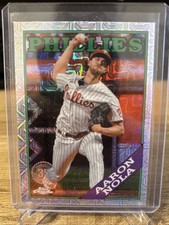 2023 Topps Series 2 - 1988 Topps Chrome Silver Pack Mojo Aaron Nola #2T88C-60