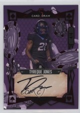 2022 Wild 5 Card Draw Modern Gold Foil - Purple 4/4 Sincere McCormick Auto i6j