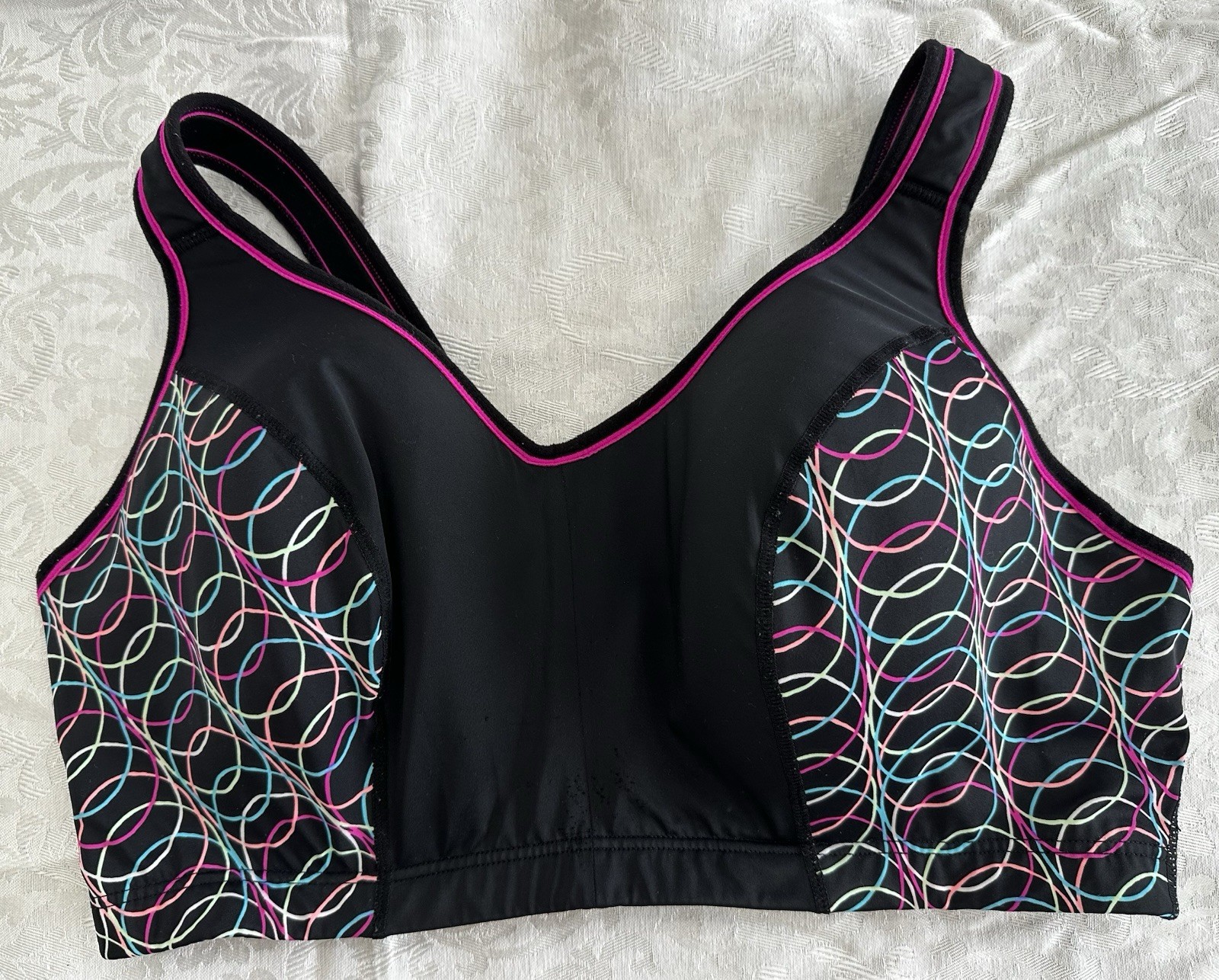 Lane Bryant Sport By Cacique 42DD Adjustable Strap Underwire Sports Bra