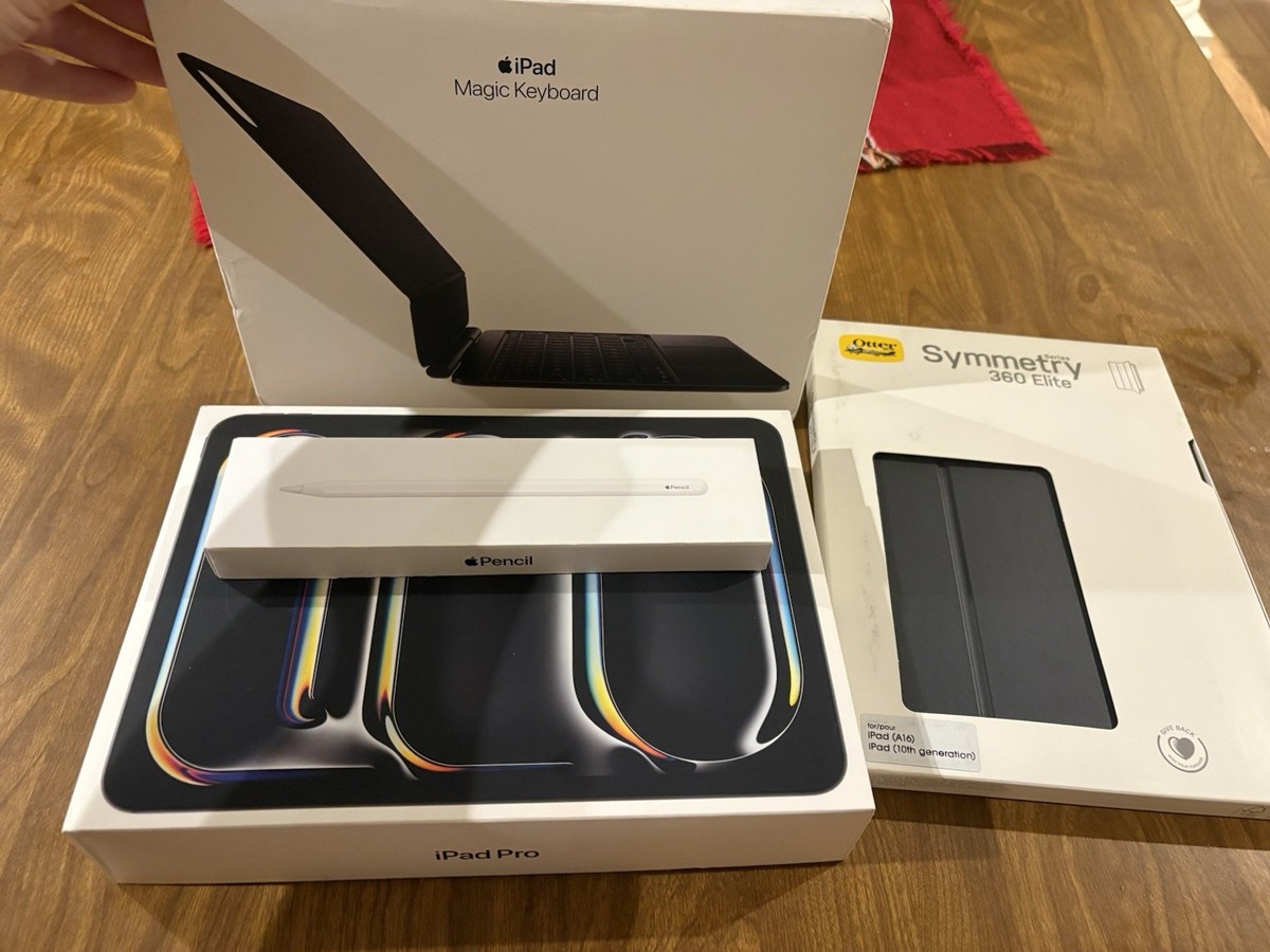 Apple iPad Pro M4 256GB ＋pencil/keyboard Magic Keyboard for iPad Pro 13‑inch (M4) - Chinese (Zhuyin