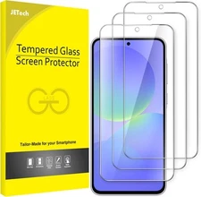 JETech Screen Protector for Samsung Galaxy A36 5G, 9H Tempered Glass Clear 
