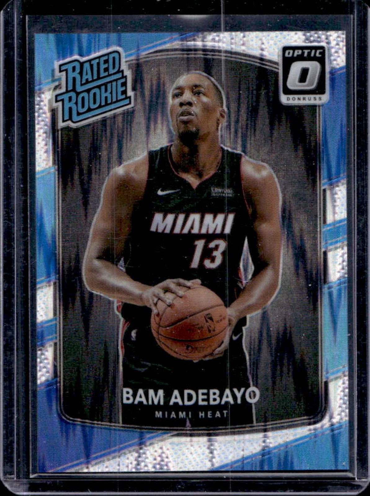 2017-18 Donruss Optic Bam Adebayo Rated Rookie Shock RC #187 Heat
