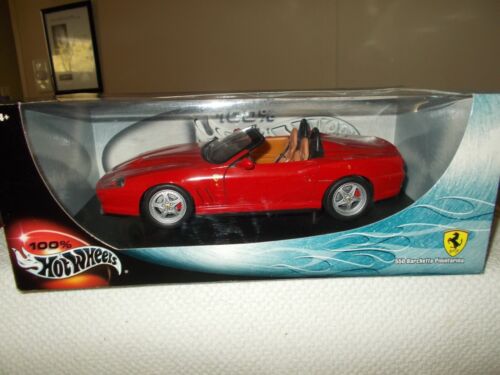 NEW HOT WHEELS FERRARI 550 BARCHETTA PININFARINA 1/18 SCALE