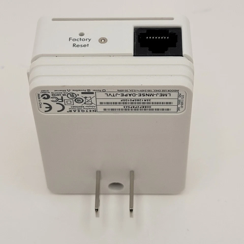 Netgear Powerline AV500 Nano Network Adapter XAV5201 - Image 2 of 4