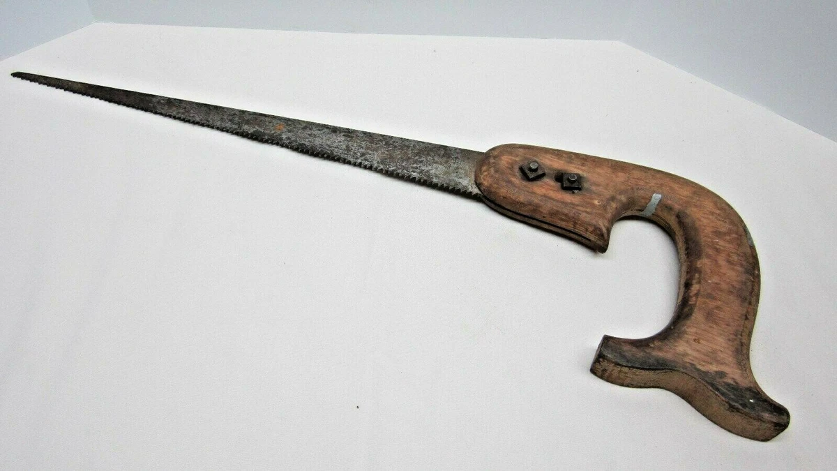 Vintage Small Hand Saw Keyhole