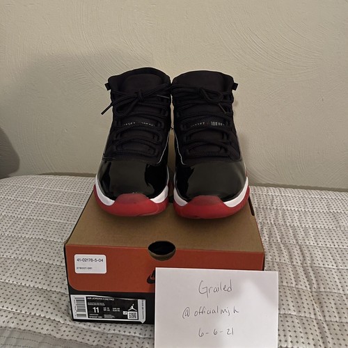 air jordan 11 bred ebay