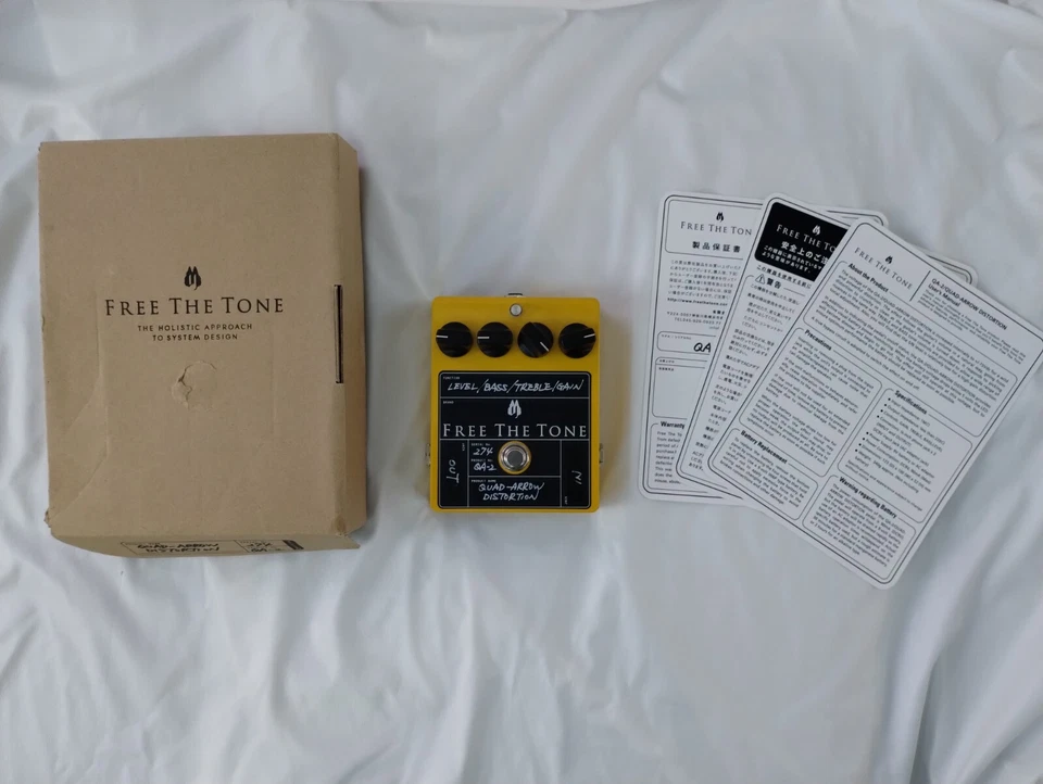 PEDAL FX EFECTOS DISTORSIÓN FLECHA CUÁDRUPLE THE TONE QA2 GRATIS **SE ENVÍA AL DÍA SIGUIENTE** Foto 4 de 4