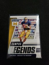 Tom Brady 2021 Contenders Draft Picks Football CAMPUS LEGENDS Michigan