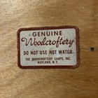 Vintage Woodcroftery Tiered Wooden Painted Plates — photo 2