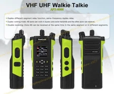12W Dual Band Radio VHF UHF Handheld Transceiver 999CH HAMGEEK APX-8000