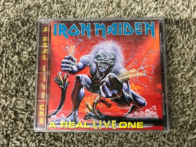 Iron Maiden - A Real Live One 1993 CD CDP-581456 Heavy Metal Rock