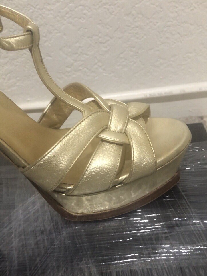 YSL Tribute Heels Luxury Designer Sandals