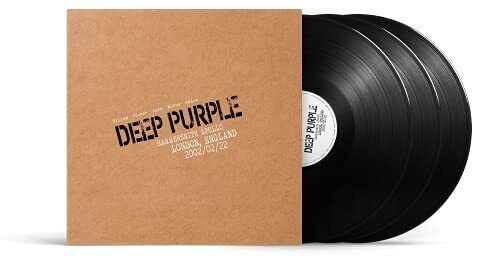 Deep Purple Live In London 2002 - 3 виниловых пластинки LP 12 - НОВЫЕ запечатанные