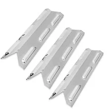 Set of three heat plates for Gas Grill Models from Char-broil, Kenmore, BBQ Pro