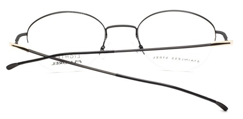 MOREL FRANCE 30152L ND 02 49 mm Occhiali in acciaio inox RX Occhiali ottici nuovi - Foto 9 di 12
