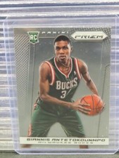 2013-14 Panini Prizm Giannis Antetokounmpo Rookie Card RC #290 Milwaukee Bucks. rookie card picture