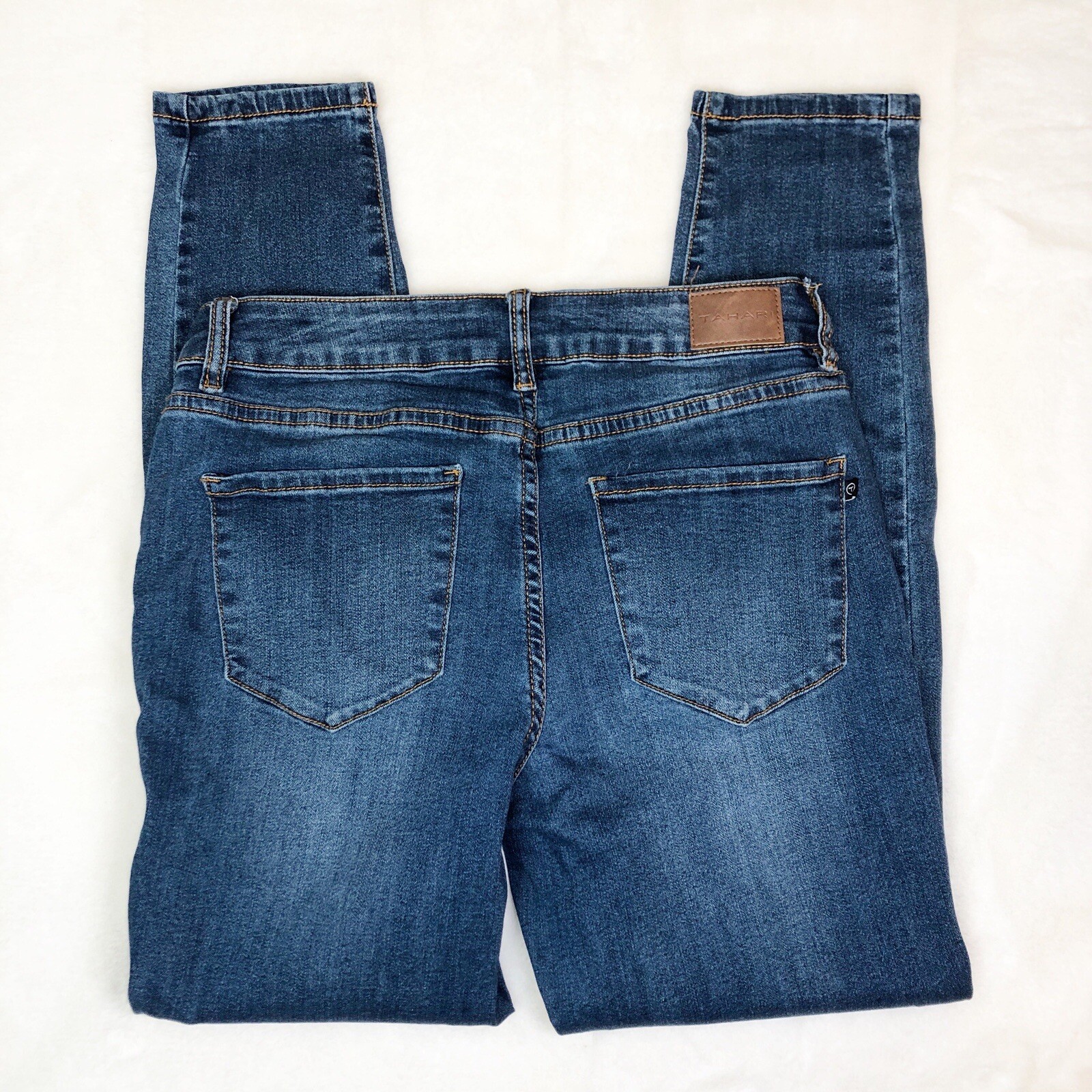 Tahari 6/28 Chloe Fit Solution Skinny Blue Jeans Wome… Gem