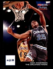 1993-94 NBA Hoops Nick Anderson Basketball Cards #HS19