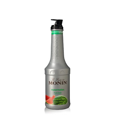 Monin Watermelon Fruit Puree - Bottle (1L), H-Puree, Watermelon