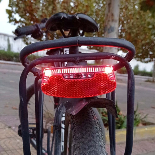 Nueva Bicicleta Bicicleta Bicicleta Luz Trasera Roja Seguridad para Portaequipajes Rack Tool - Imagen 12 de 12