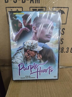 Purple Hearts DVD (2022) ''Brand New & Sealed'' Sofia Carson