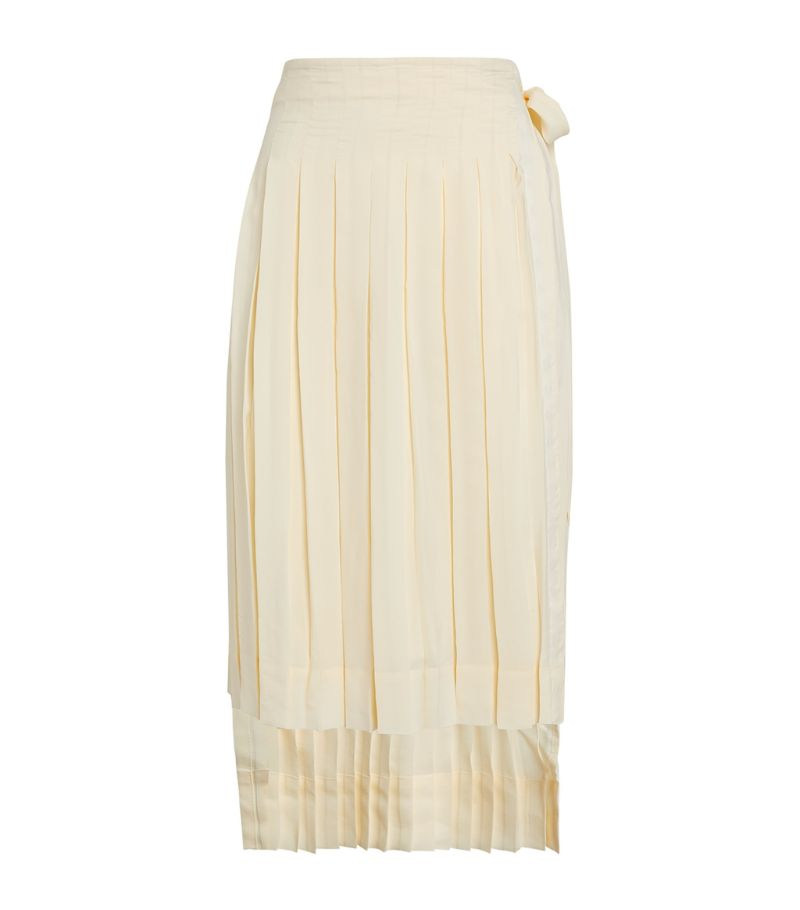 Women's Simone Rocha Pleated Midi Skirt, Style# 3066-0514 Women's Simone Rocha Pleated Midi Skirt, Style# 3066-0514