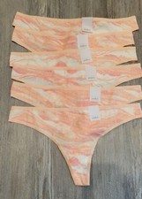 6 pack Auden Pale Peach Thong Size XL