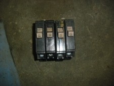 lot of 4 Cutler Hammer Eaton CH120 20 AMP 1 Pole 120/240 V Circuit Breaker