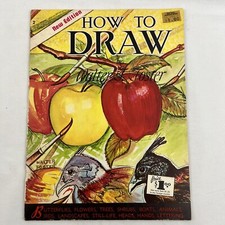 HOW TO DRAW New Edition : Butterflies, Flowers, Trees, Shrubs, Boats, Animals,
