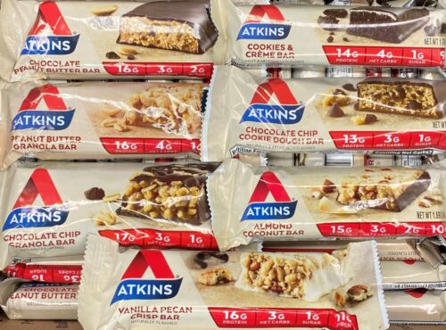 ATKINS MEAL BAR ~ YOU PICK QUANTITY/FLAVOR ~ 14 - 17G Protein ~ Low Carb ~ KETO - Picture 1 of 12