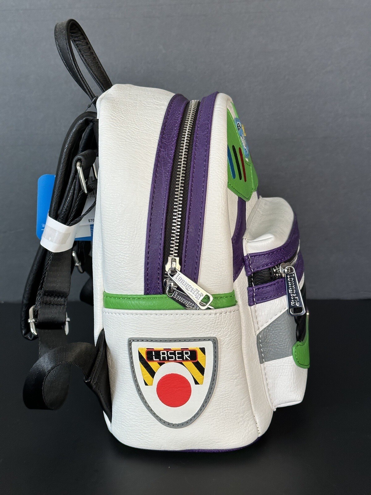 Loungefly Disney Parks Toy Story Buzz Cosplay Mini Backpack & Wallet FREE SHIP image 5