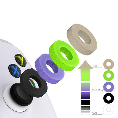 6 Pack Precision Rings | Aim Assist Motion Control for PS5/PS4, for Xbox